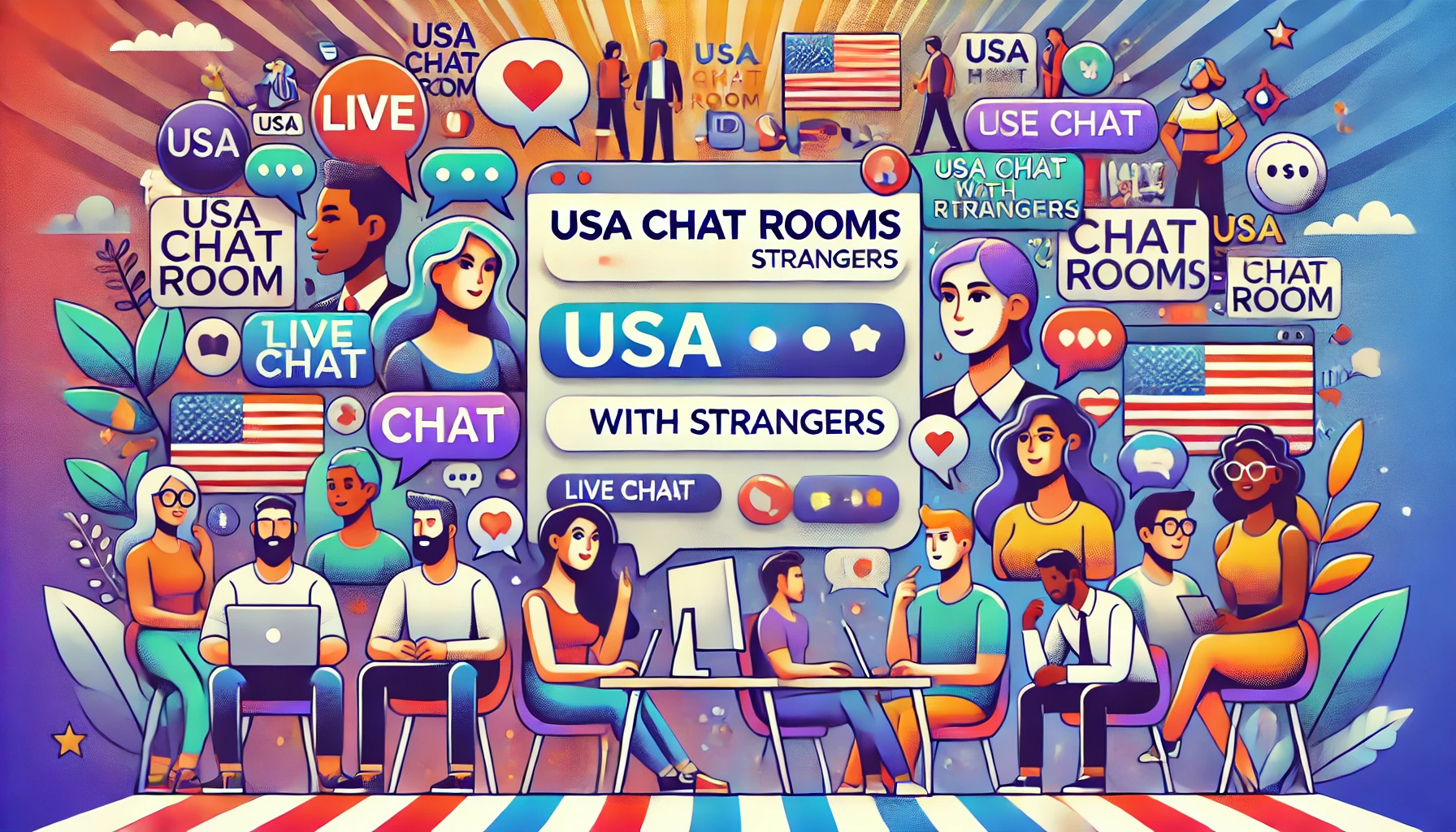 Exploring USA Chat Rooms: Connect with Strangers and Enjoy Live Chats Online